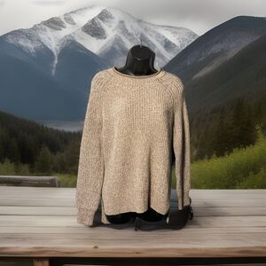 Ellen Tracy Womens Crew Neck Knit‎ Sweater Top Small